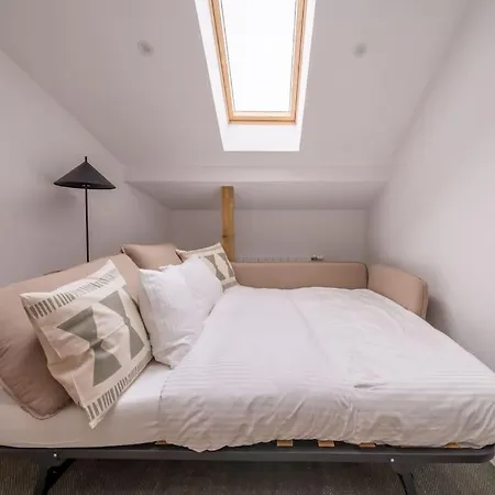 Bright Designer Mansard In City Centre Apartment *