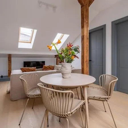 Apartment Bright Designer Mansard In City Centre *