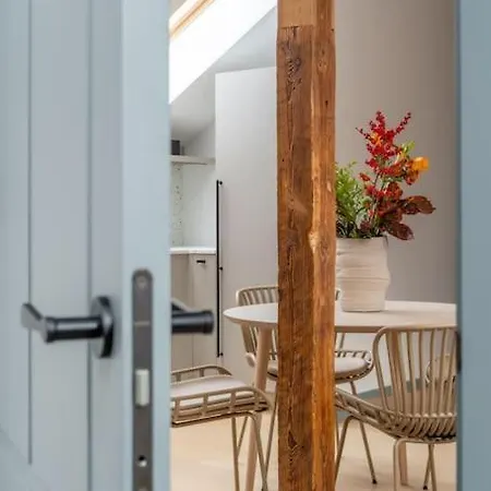 Bright Designer Mansard In City Centre Apartment