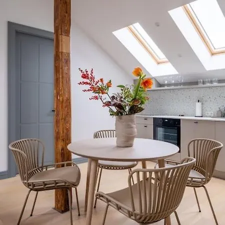 Bright Designer Mansard In City Centre Apartment Riga